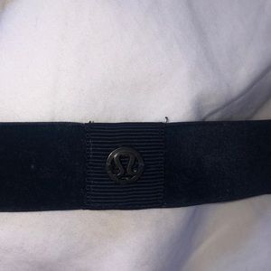 lululemon Navy Velvet Headband